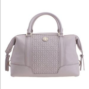 Tory Burch Mercury Bryant Leather Mini Satchel